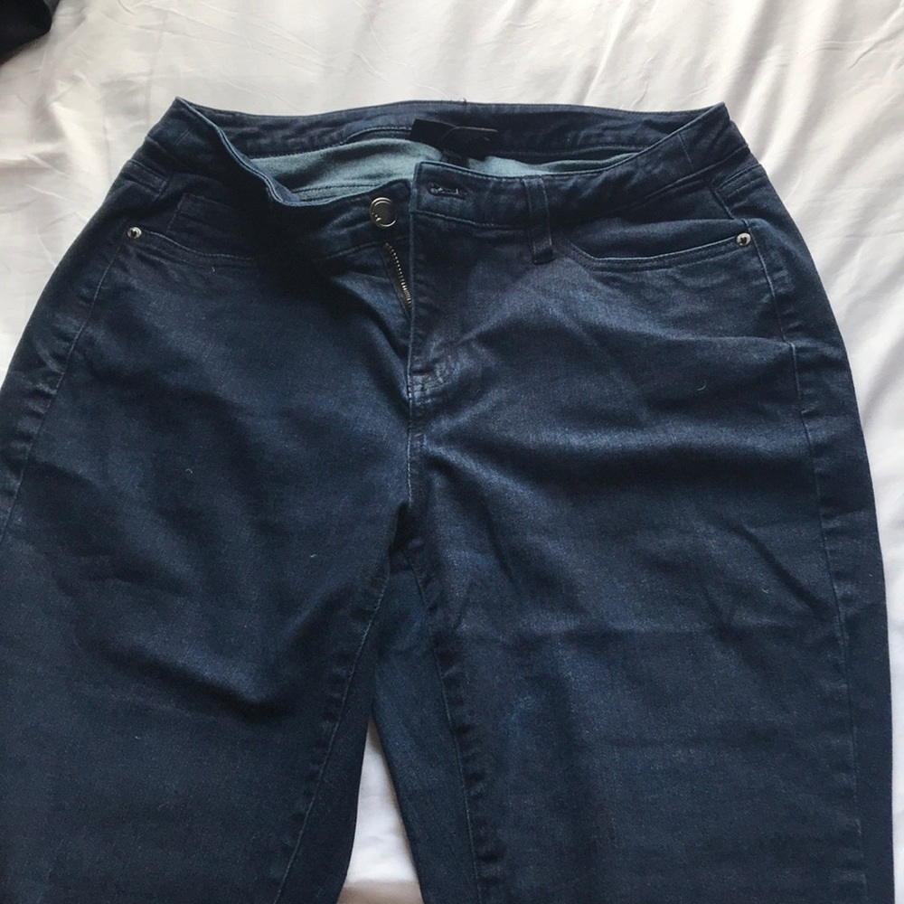 Lane Bryant | Dark Wash Super Stretch Skinny Jeans